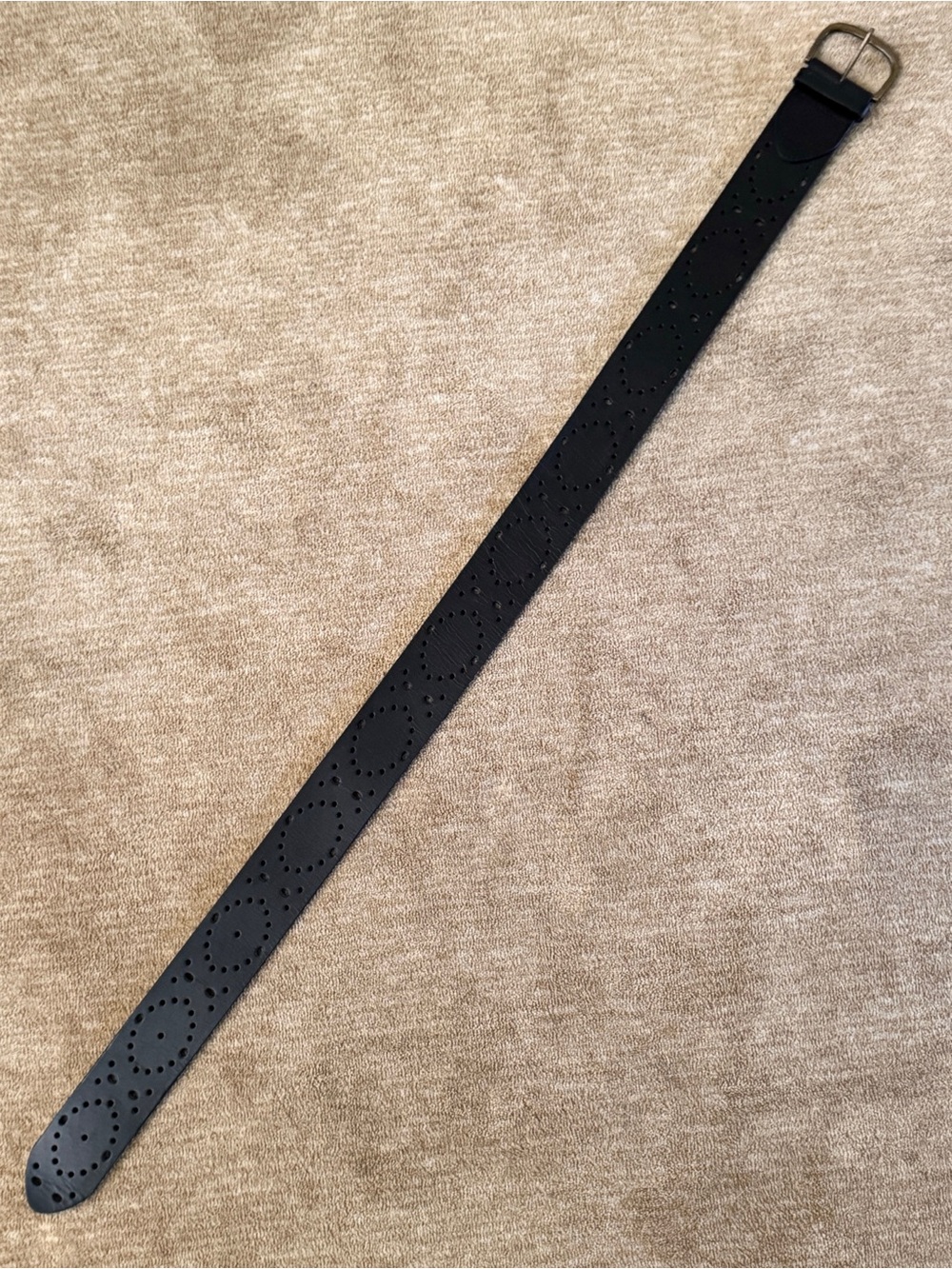 CAbi Perforated Leather Western Belt - Picture 4 of 5